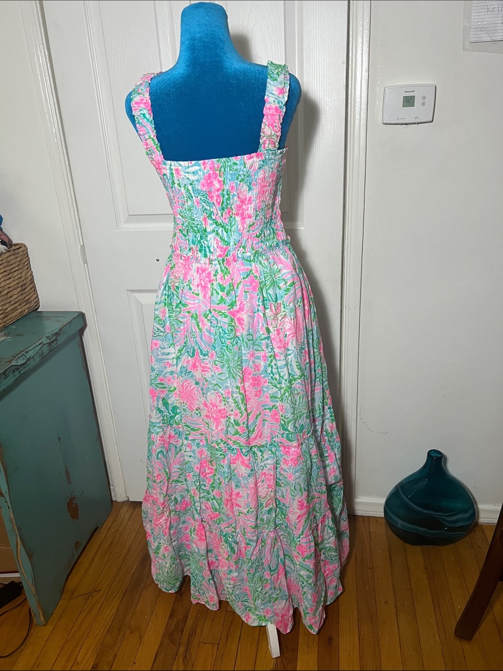 NWOT Lily Pulitzer Hadley Cotton Maxi Dress Women’s Large - Picture 5 of 7